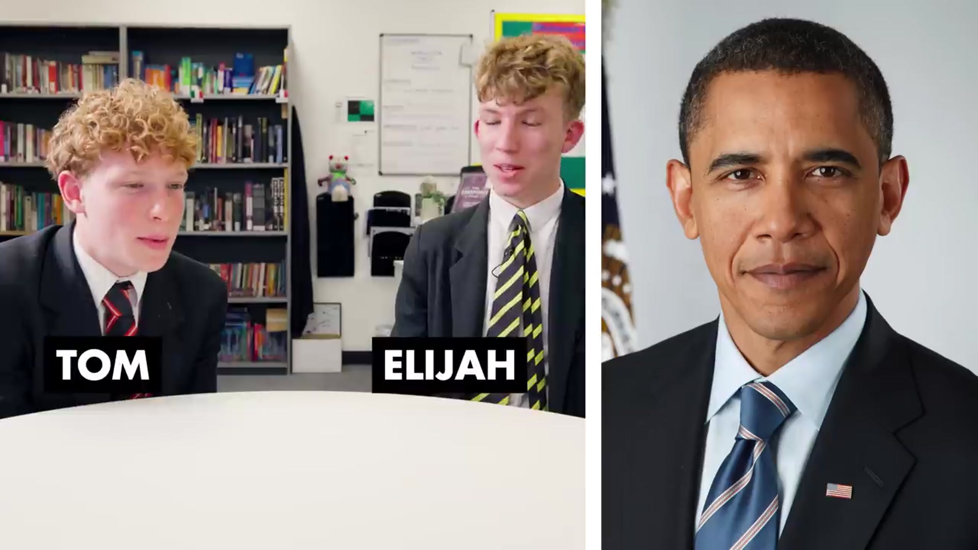 Video thumbnail for What do British Highschoolers know about America (720P HD)