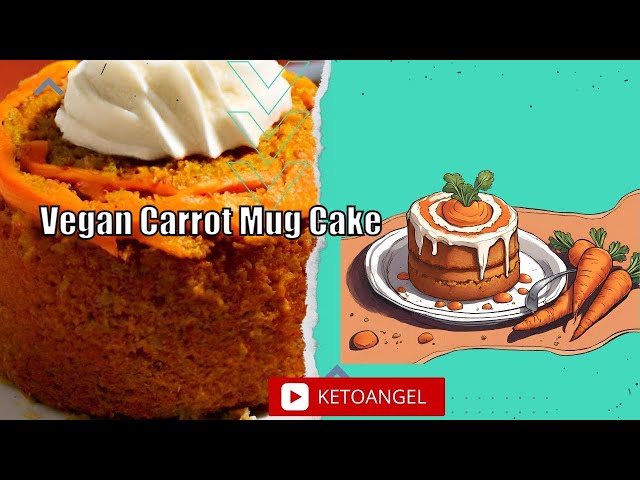 'Video thumbnail for Vegan Carrot Mug Cake-video blog'