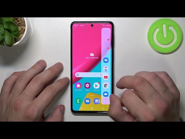 Video thumbnail for How to Show Smart Side Bar on SAMSUNG Galaxy M53 - Hide Smart Bar