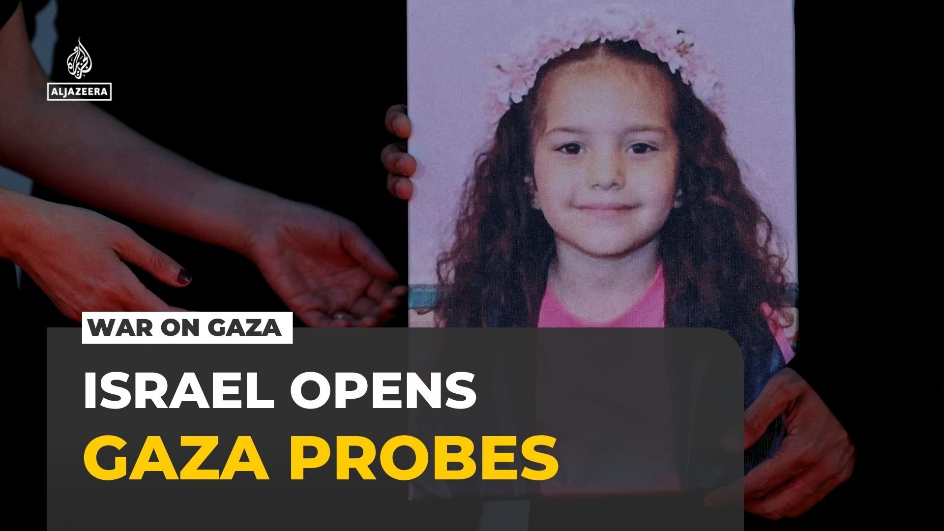 Video thumbnail for Israel to investigate killings of Hind Rajab and Gaza medics