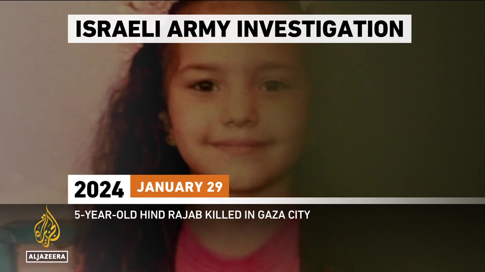 Video thumbnail for Israel to investigate killings of Hind Rajab and Gaza medics