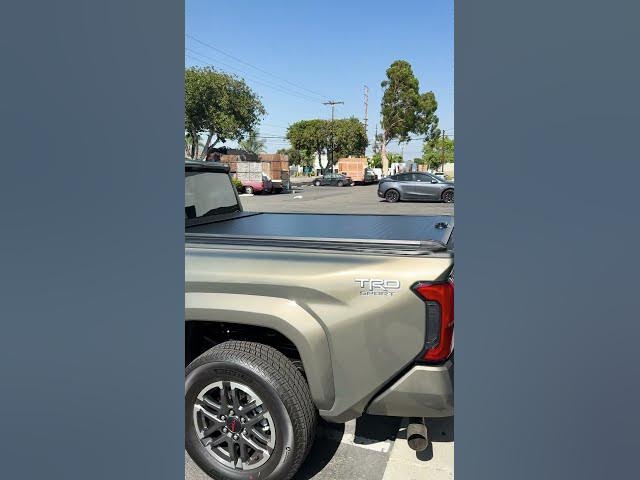 Video thumbnail for 2025 Tacoma 6ft Retractable Cover
