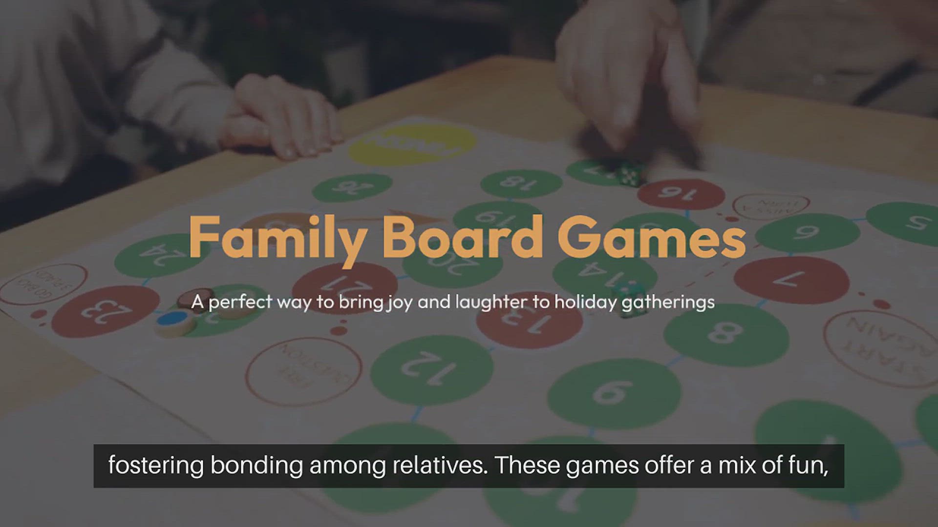 Video thumbnail for Family Board Games For Holidays