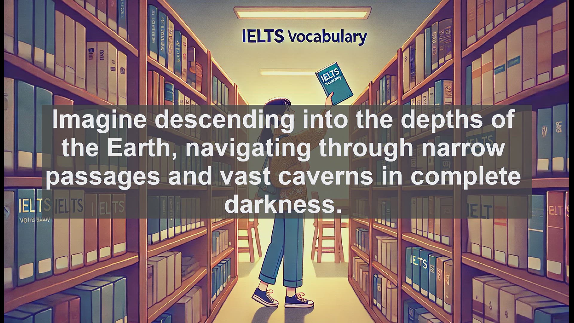 'Video thumbnail for 2000 Must Know IELTS 9.0 Vocabulary - Spelunker: Exploring the Word for Cave Enthusiasts'
