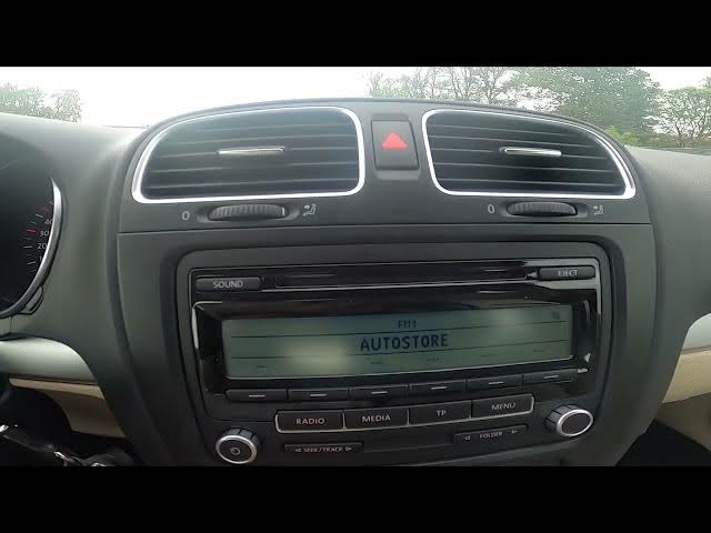 Video thumbnail for How to Activate Auto Store Radio Feature in Volkswagen Golf VI ( 2008 - 2016 )