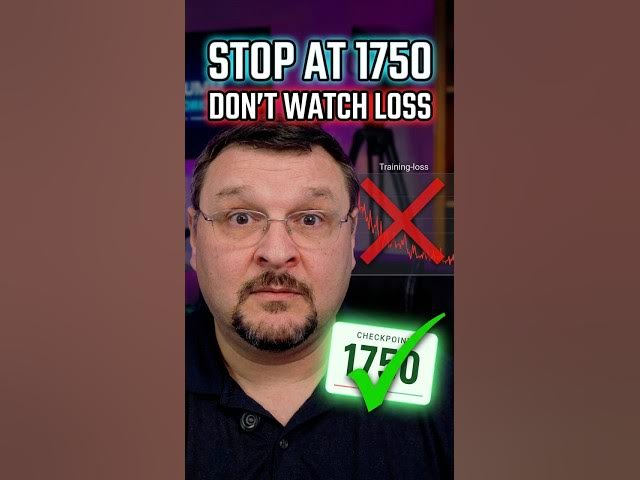 Video thumbnail for Don't Watch the Loss. Watch the Samples. #ai #tech
