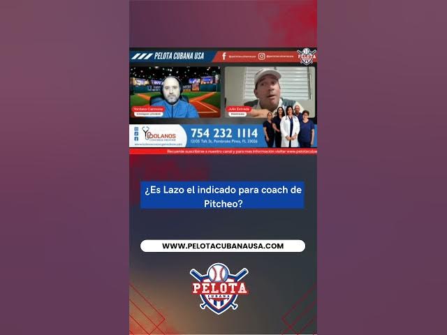 Video thumbnail for ¿Es Pedro Luis Lazo el indicado para coach de Pitcheo?