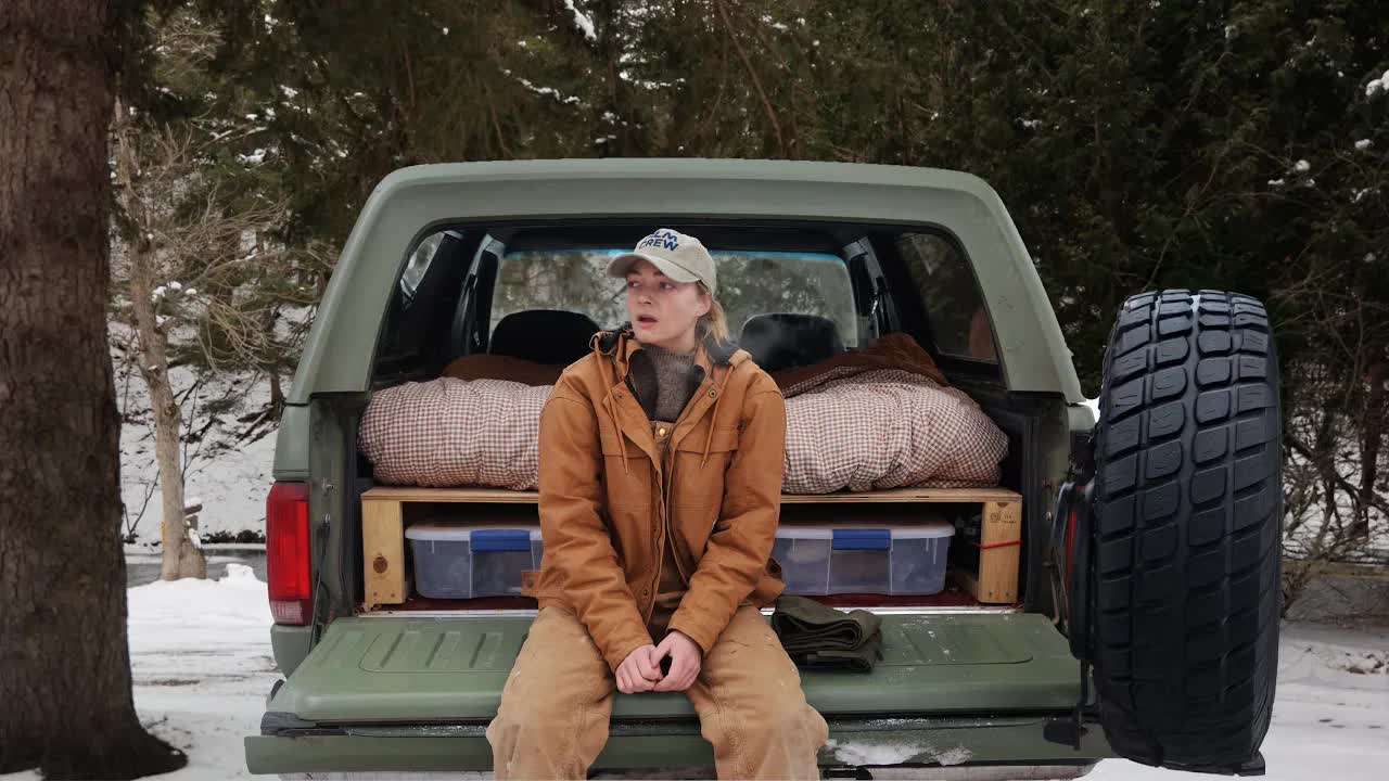 Video thumbnail for Truck Camping in Sub Freezing Winter Weather