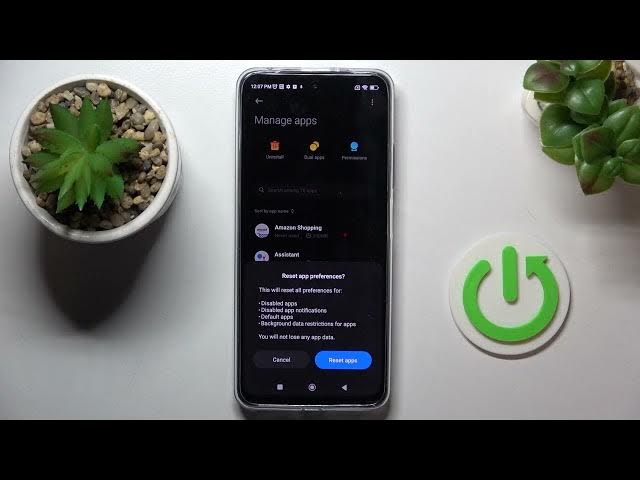 Video thumbnail for How to Reset App Preferences on POCO X4 GT - Restore App Preferences