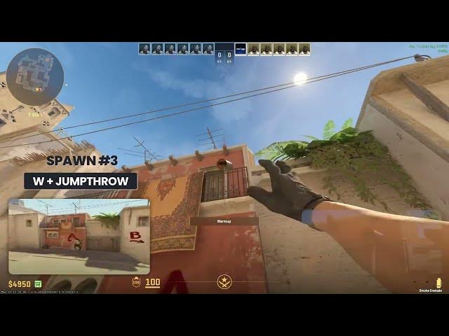 Video thumbnail for MIRAGE INSTANT SMOKE MID RESPAWN 3