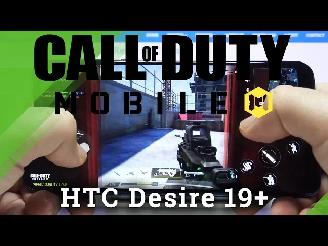 Video thumbnail for Gameplay Example of Call of Duty Mobile Played on HTC Desire 19+ - Gaming on Android