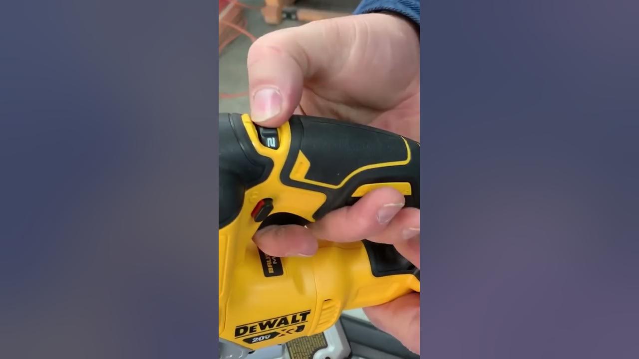 Video thumbnail for Testing a DeWalt Jigsaw #shorts