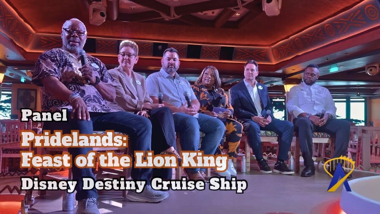 Video thumbnail for Pridelands: Feast of The Lion King Panel on Disney Destiny