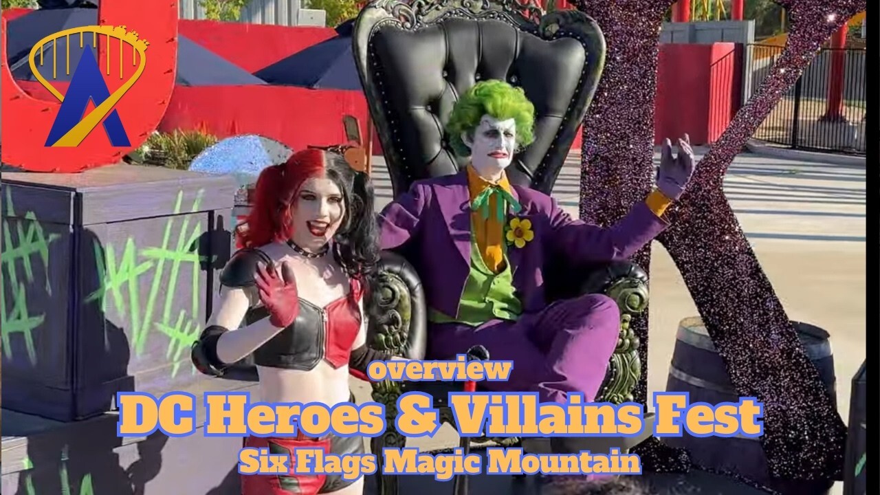 Video thumbnail for Six Flags DC Heroes & Villains Fest Overview