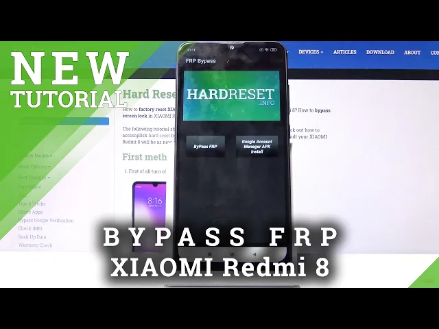 Video thumbnail for How to Bypass Google Verification in XIAOMI Redmi 8 – Skip Factory Reset Protection