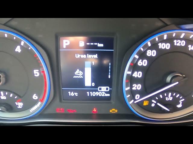 Video thumbnail for How to Find Urea Level in Hyundai Kona ( 2017 – now ) | What is Urea Indicator?