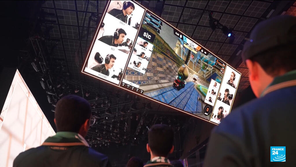 Video thumbnail for Saudi Arabia asserts its dominance over Esports as MBS arrives in Paris for 'World Cup'