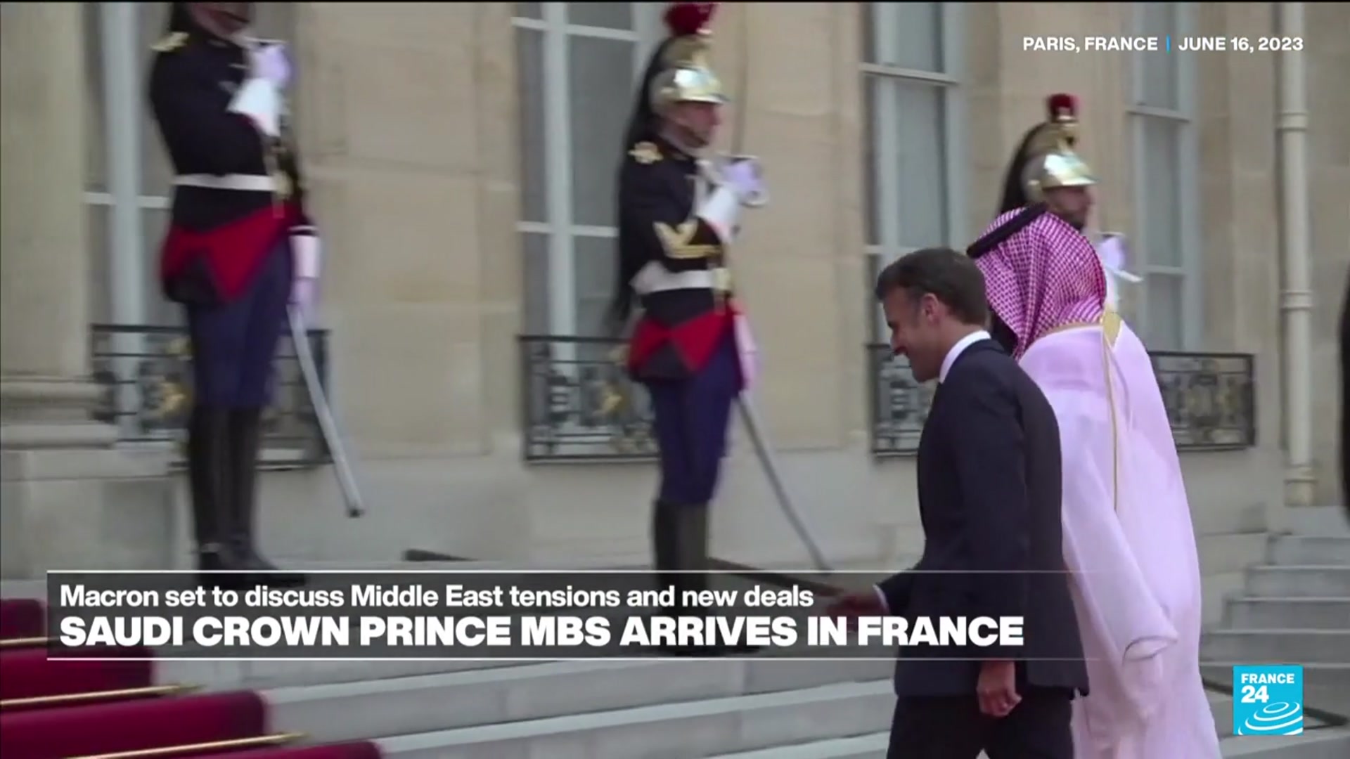 Video thumbnail for Saudi Arabia asserts its dominance over Esports as MBS arrives in Paris for 'World Cup'