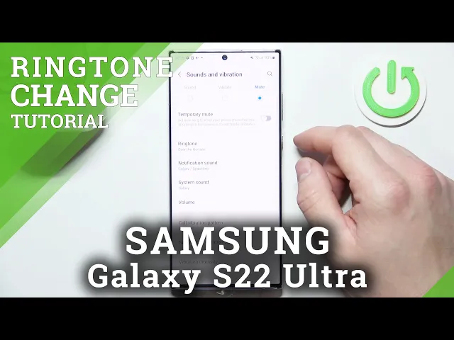 Video thumbnail for How to Set Custom Ringtone on Samsung Galaxy S22 Ultra – Sounds Settings