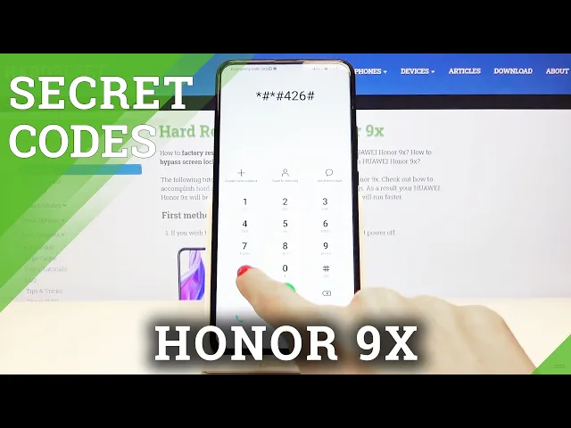 Video thumbnail for All Secret Codes of on Honor 9x - Testing Menu / Device Info
