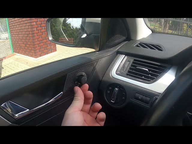 Video thumbnail for How to Enable or Disable Side Rear View Mirrors Heating in Skoda Rapid II ( 2012 – 2019 )