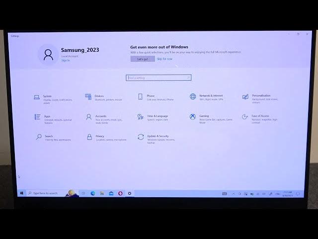 Video thumbnail for How To Enable & Disable Auto Display Brightness on Samsung Galaxy Book Pro / Manage Display Settings
