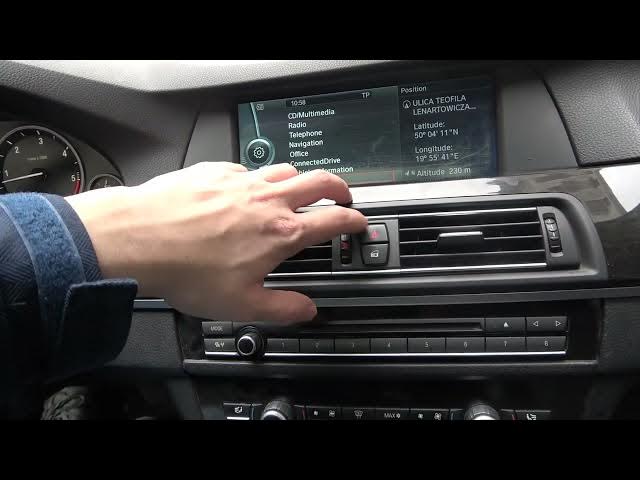 Video thumbnail for How to Enable or Disable Hazard Lights in BMW Series 5 F10/F11 (2010 – 2017) - Use Emergency Lights