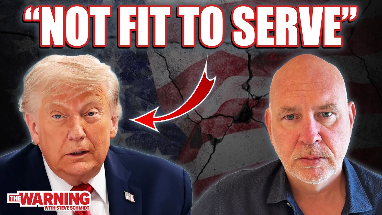Video thumbnail for Donald Trump Is Circling the Drain | Steve Schmidt