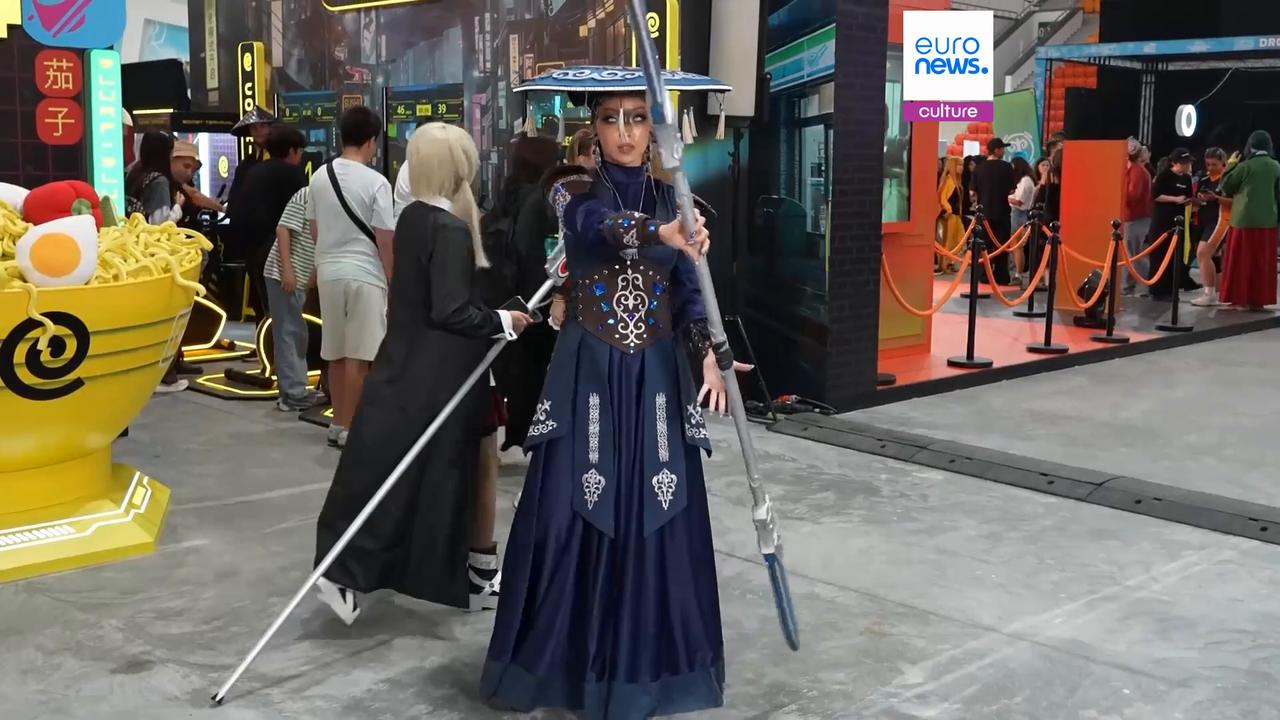 Video thumbnail for Comic Con Astana brings global stars and thousands of cosplay fans to Kazakhstan