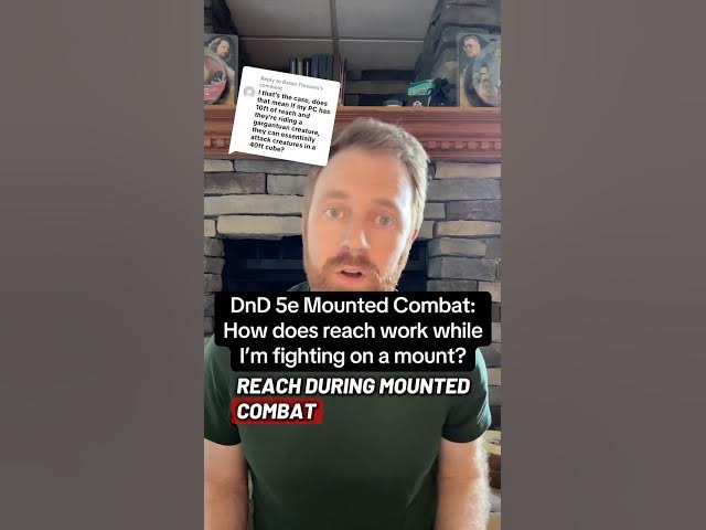 Video thumbnail for People are running dnd 5e’s mounted combat many different ways, none of them rules as written
