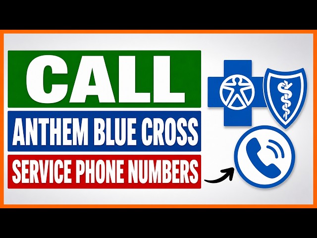 Video thumbnail for How To Find & Call Anthem Blue Cross Customer Service Phone Number? [in 2026]