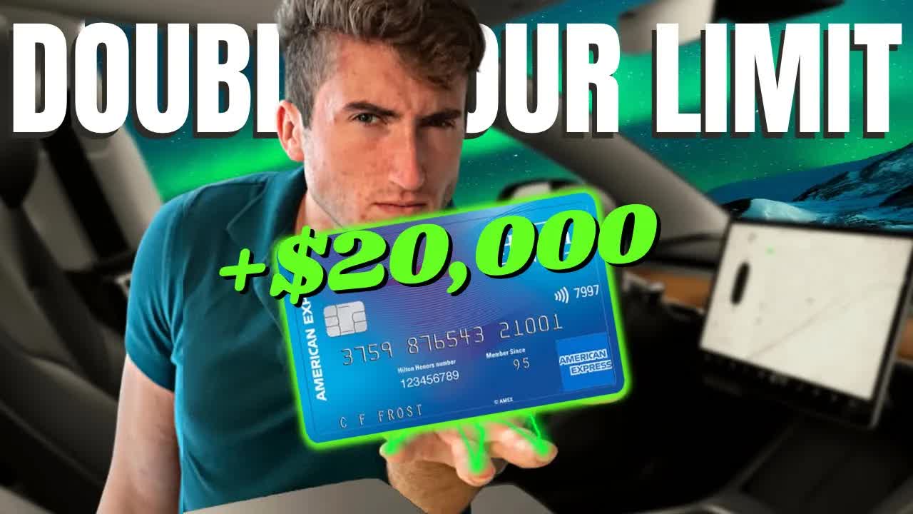 Video thumbnail for anthony venture: amex credit limit increase! how i doubled my credit line + 5 approval tips