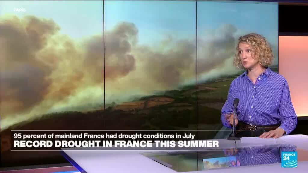 Video thumbnail for Record drought in France this summer