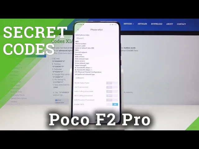 Video thumbnail for Secret Codes XIAOMI Poco F2 Pro – Hidden Features / Testing Menu