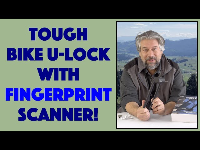 Video thumbnail for Benjilock Fingerprint Bike Lock - REVIEW