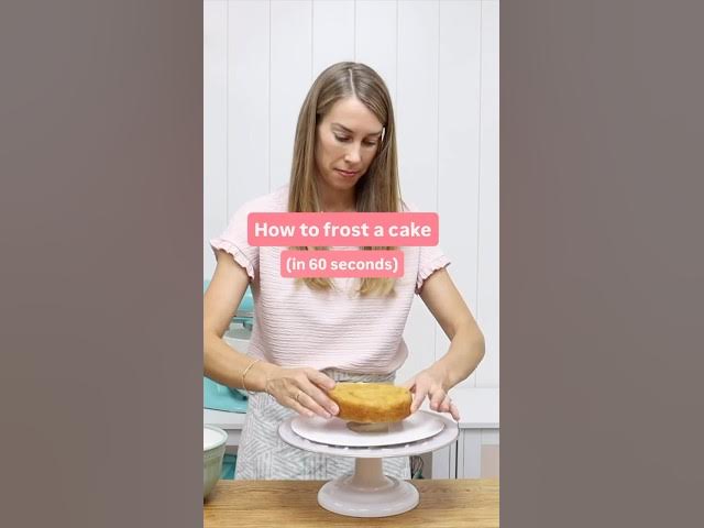 Video thumbnail for What’s your biggest struggle with frosting cakes? I#cakedecorating #cakes #cake #caketutorials