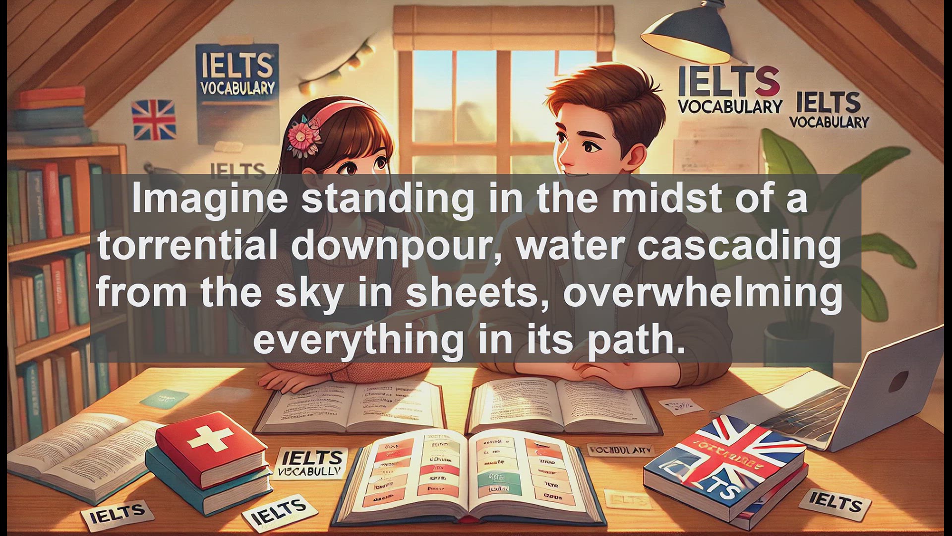 'Video thumbnail for 5000 Must Know IELTS 8.0 Vocabulary - Mastering 'Deluge': Boost Your IELTS Vocabulary'