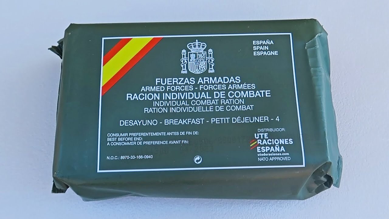 'Video thumbnail for Testing Spanish MRE (Meal Ready to Eat)'