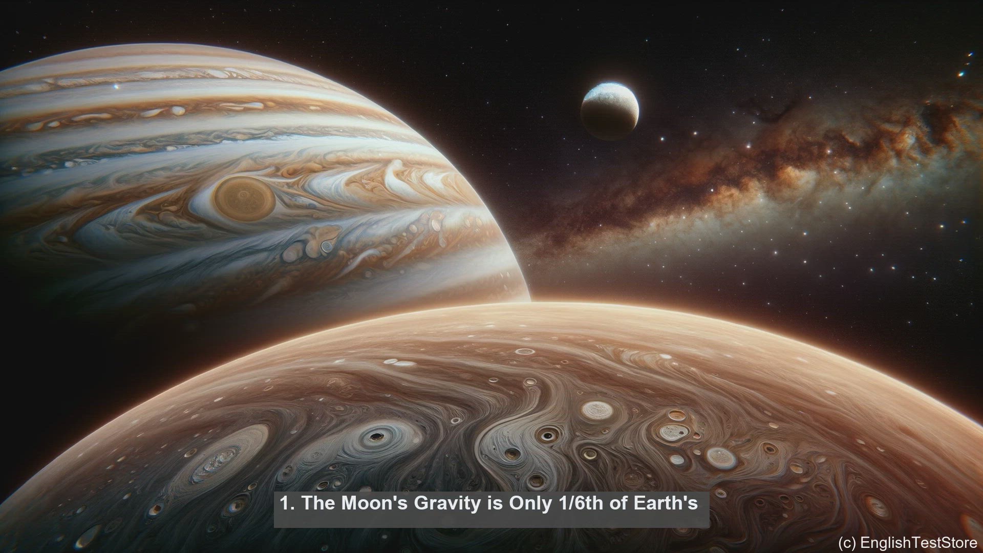 'Video thumbnail for 10 Things You Didn't Know About The Moon's Gravity'
