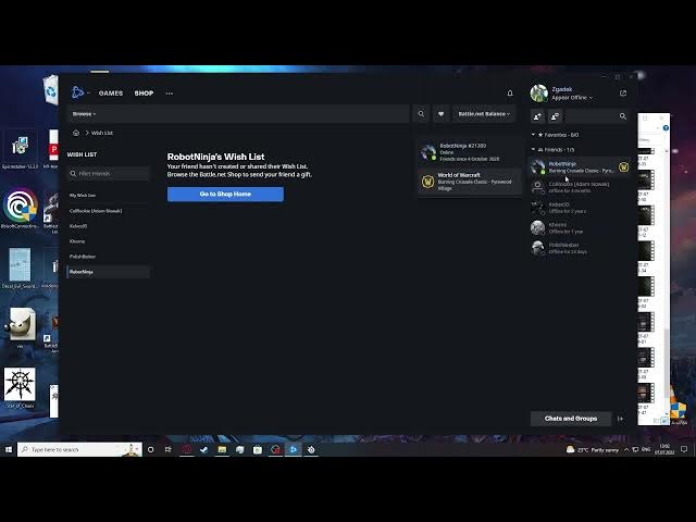 Video thumbnail for Battle.Net 2022 - How To Turn On Invisible Mode