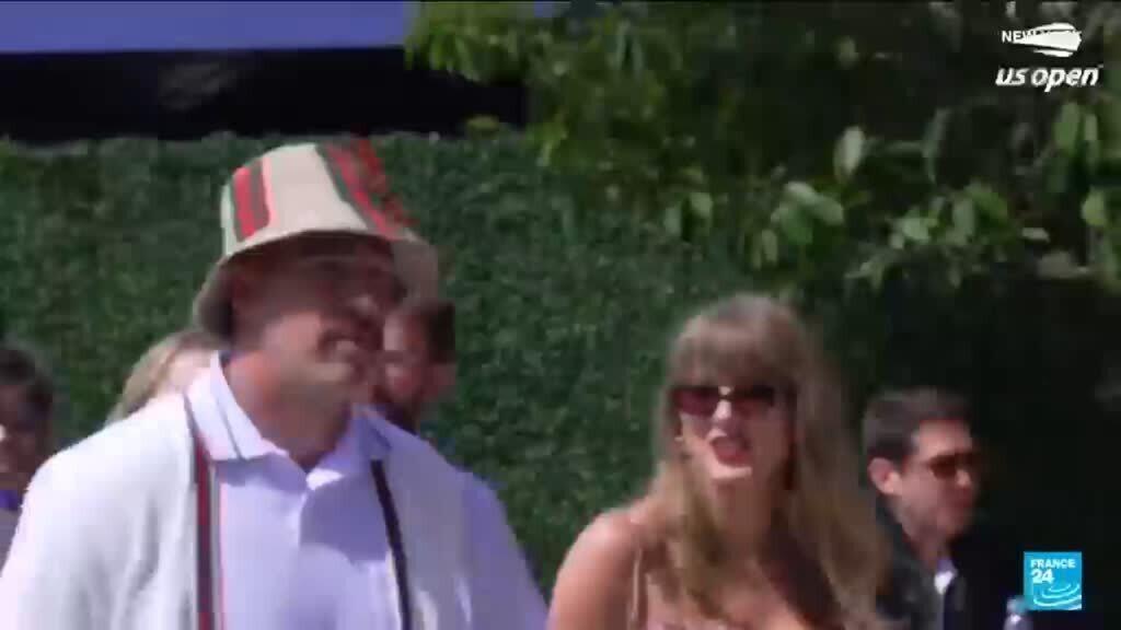 Video thumbnail for Pop star Taylor Swift marries Travis Kelce at Madison Square Garden