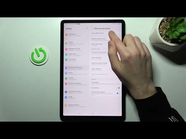Video thumbnail for How to Remove SIM PIN from SIM Card in Samsung Galaxy Tab S8