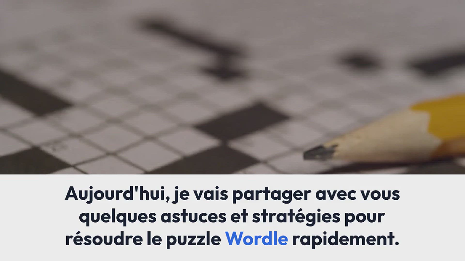 Video thumbnail for Puzzle Wordle d'aujourd'hui Astuces et Stratégies pour des Réponses Rapides