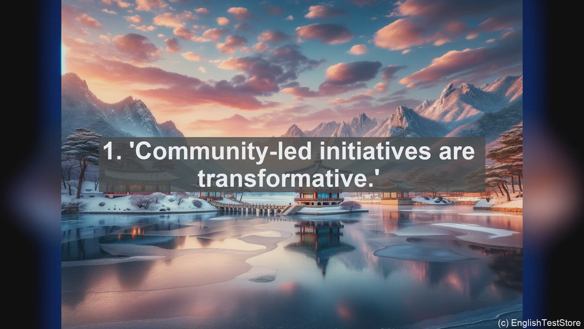 'Video thumbnail for Top 10 Phrases for Talking about CommunityLed Urban Eco Projects'