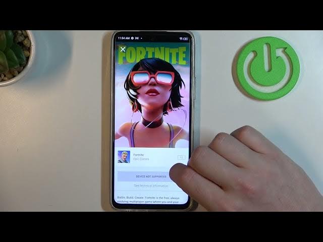 Video thumbnail for Fortnite on INFINIX Hot 11S