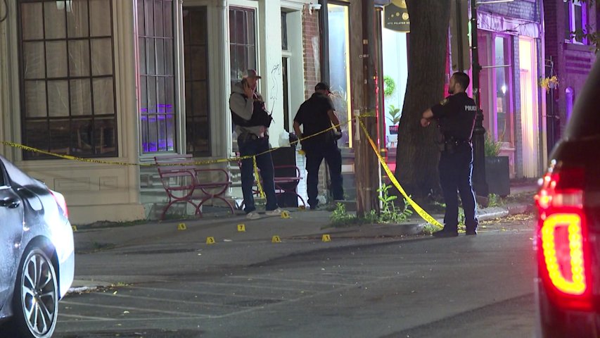 Video thumbnail for Police investigating shooting and stabbing in City of Newburgh