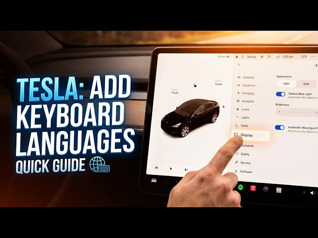 Video thumbnail for TESLA (All Models) – How to Add Keyboard Languages