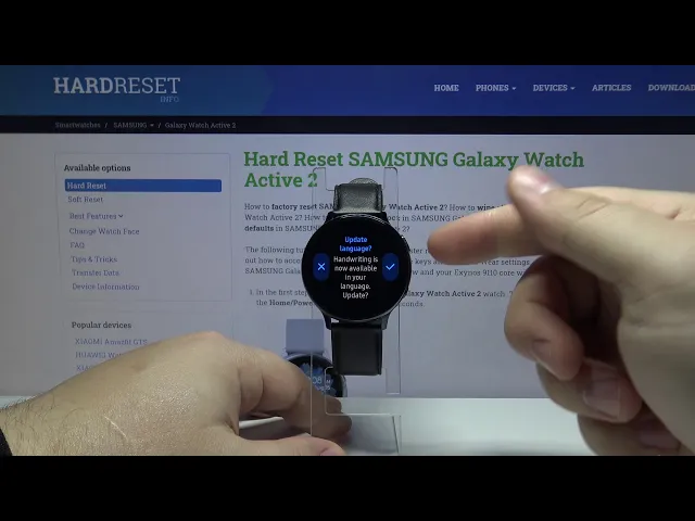 Video thumbnail for How to Change Keyboard Language in SAMSUNG Galaxy Watch Active 2 – List of Languages