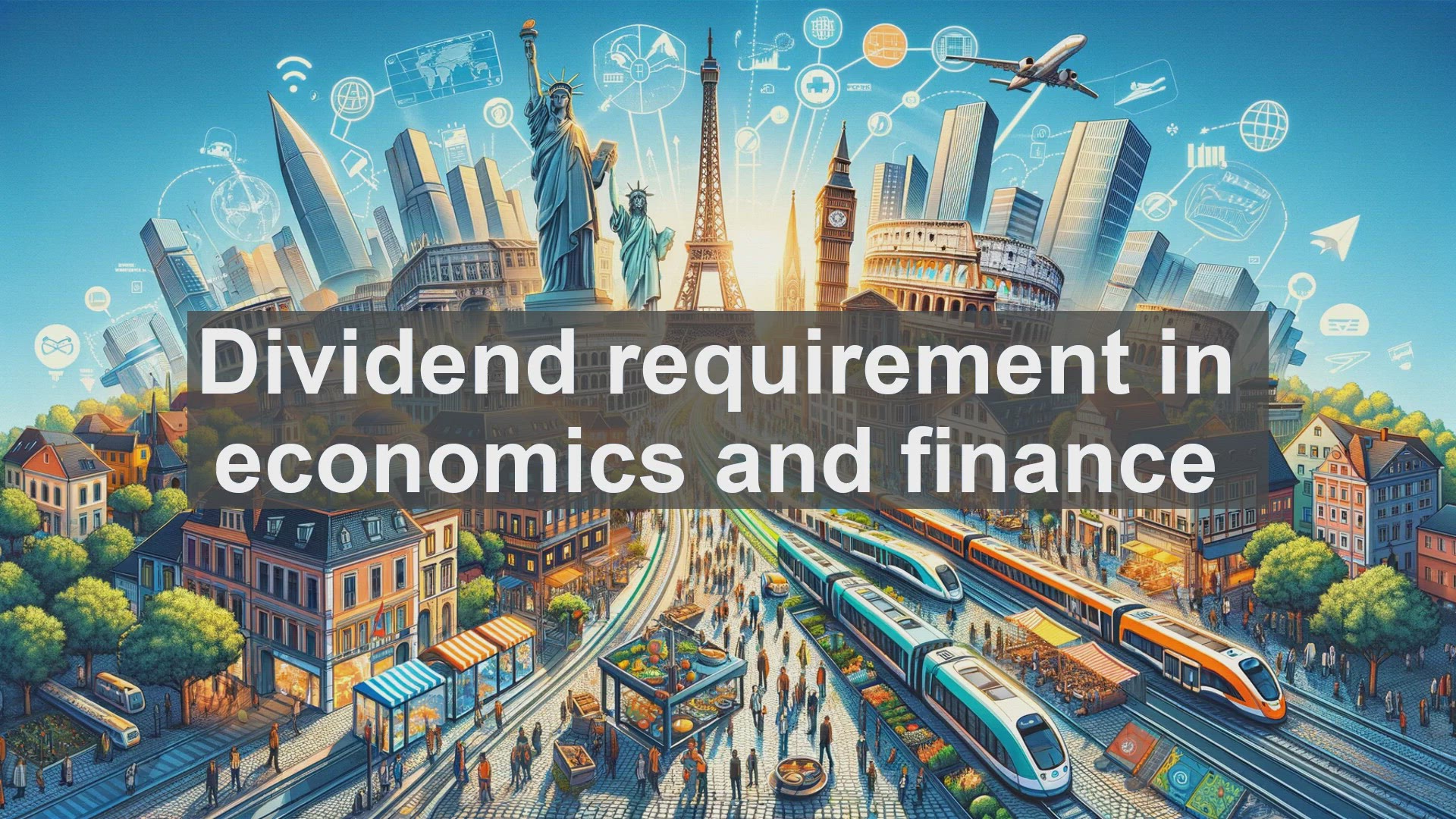 'Video thumbnail for Dividend requirement in economics and finance'
