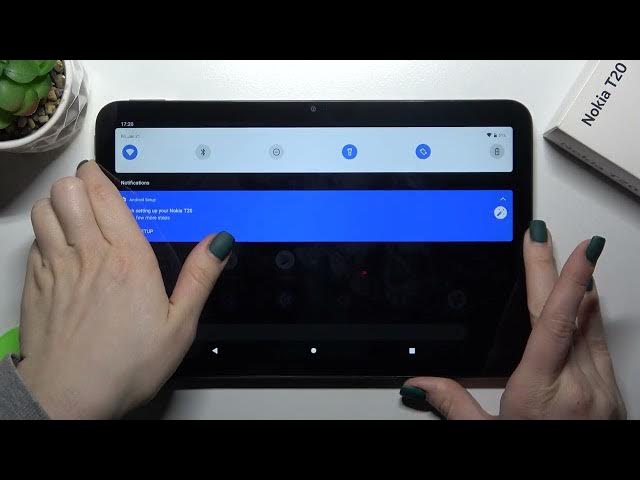 Video thumbnail for How to Switch On Flashlight on NOKIA T20 - Power On Flashlight